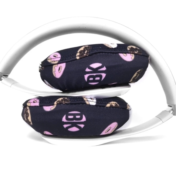 Beat Kicks Headphone Covers - Donut Print - Protective, Washable, x2 Sizes, New - Picture 10 of 11